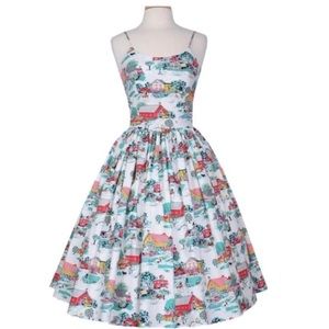 Bernie Dexter Heartland Farm Print Dress